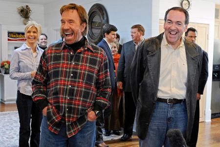 Mit Action-Rollen wurde Chuck Norris in Hollywood bekannt. (Archivbild) 