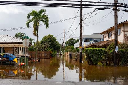 Tausende Menschen mussten ihre Häuser verlassen.