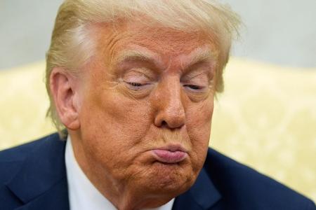 Rechte Blogger und Social-Media-Influencer stellen Präsident Trump kaum kritische Fragen. (Archivbild)