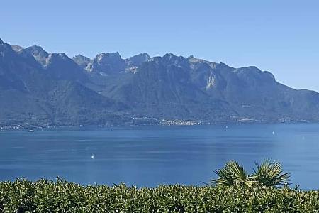 Lausanne, Schweiz, Genfer See