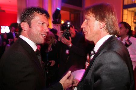 Lothar Matthäus und Christoph Daum