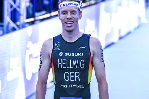 Triathlet Hellwig beim Weltcup in Haikou Zweiter
