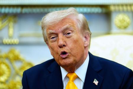 Trump sagt, die US-Kriegsziele seien fast erreicht. (Archivbild)