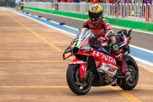 Loch in der Strecke - MotoGP-Action in Goiania unterbrochen