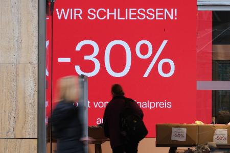 Die Zahl der Schließungen im Einzelhandel übersteigt die der Neueröffnungen deutlich.