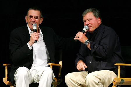  Leonard Nimoy und William Shatner