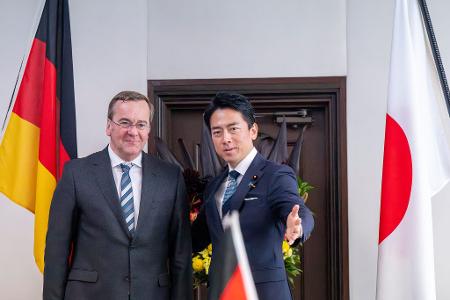 Verteidigungsminister Boris Pistorius (SPD) in Japan