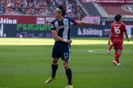 Auch dank Doppelpacker Reese: Hertha BSC siegt in Düsseldorf