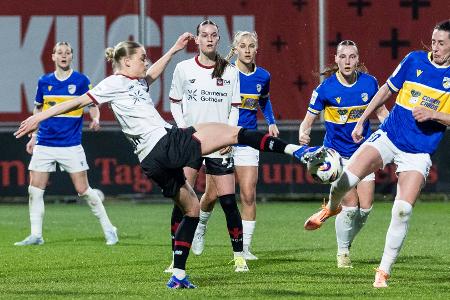 Bayer-Frauen mit mühsamem Pflichtsieg gegen Schlusslicht Jena