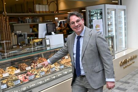 De Pellegrin führt eine in dritter Generation eine Eisdiele in Kulmbach.