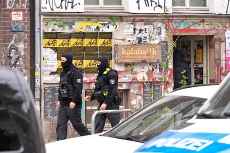 In mehreren Städten war die Polizei im Einsatz. 