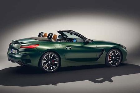 BMW Z4 M40i Edition Pure Impulse (2024) Seite Studio Frozen Deep Green Metallic 