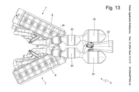 Ferrari Patent V12-Motor