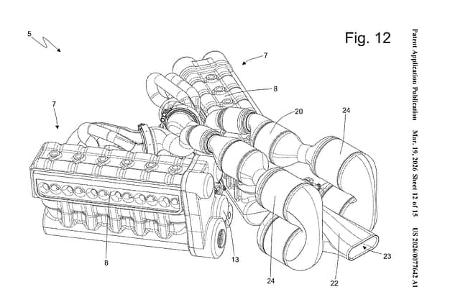 Ferrari Patent V12-Motor