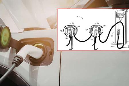 GM Patent für Mehrfachsteckdose an Ladesäulen