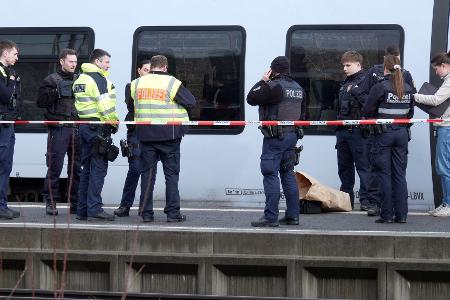 Der Verdächtige wurde vor Ort festgenommen.