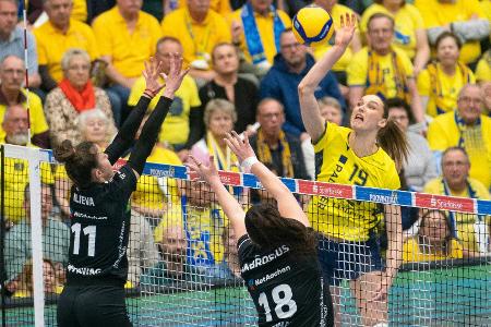Volleyball: Meister Schwerin muss ins Entscheidungsspiel