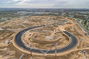 "La Monumental" steht: Formel-1-Kurs in Madrid nimmt Form an