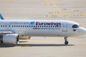 Wegen der hohen Nachfrage fliegt Eurowings zusätzliche Verbindungen nach Westeuropa. (Archivbild)