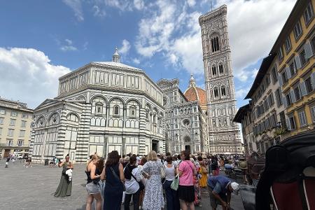 Auch in Florenz war das Beben zu spüren. (Archivbild)