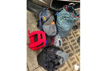 Mögliches Diebesgut.