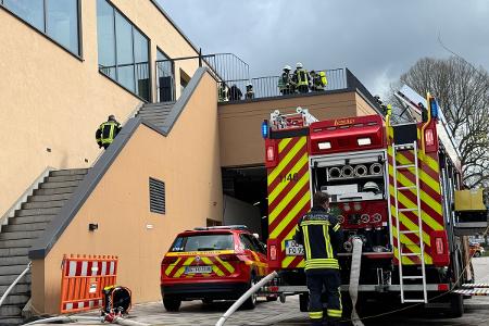 Brandeinsatz in Fitness-Club