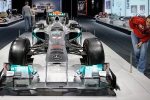 Formel 1 in München: Ausstellung zeigt Schumachers Silberpfeil