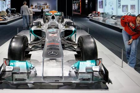 Formel 1 in München: Ausstellung zeigt Schumachers Silberpfeil