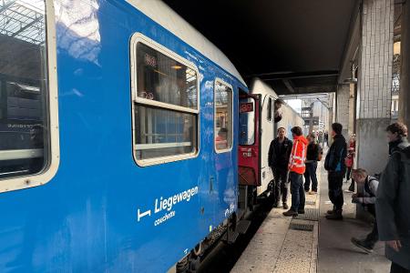 Der neue Nachtzug pendelt dreimal in der Woche zwischen Paris und Berlin.