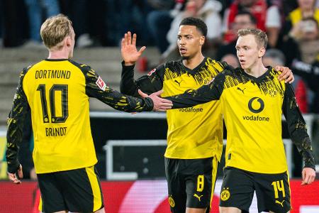 BVB beim 1. FC Köln: Noten und Einzelkritik - Nach der Pleite gegen den FC Bayern und dem Aus in der Champions League hat Borussia Dortmund am Samstagabend beim 1. FC Köln zurück in die Erfolgsspur gefunden. Mit Ruhm hat sich der BVB aber nicht bekleckert. In der Domstadt überstand die Kovac-Elf zunächst eine wackelige Anfangsphase, selbst in Überzahl wurde es beim 2:1-Erfolg hintenraus richtig eng. Nur zwei Spieler konnten sich auszeichnen, alle BVB-Stars in der Einzelkritik: