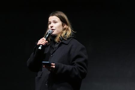 Luisa Neubauer sprach zum Abschluss der Veranstaltung.