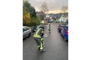 Abstreumaßnahmen mit Bindemittel