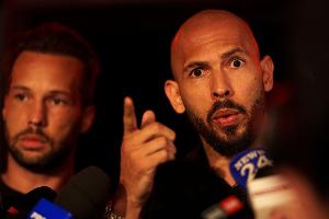 Die Tate Brothers: links Tristan, rechts Andrew. (Archivbild)