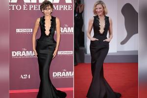 Zendaya bezaubert in Cate Blanchetts Armani-Kleid