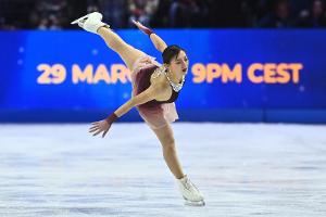 Eiskunstlauf-WM: Goldenes Karriereende für Sakamoto