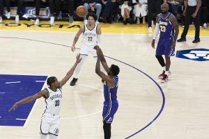 NBA: LeBron und Bronny James mit erstem Vater-Sohn-Assist