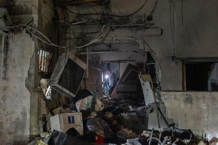 Erneut trafen iranische Raketen Ziele in Israel.