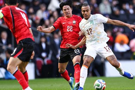 WM-Gegner Elfenbeinküste schlägt Südkorea