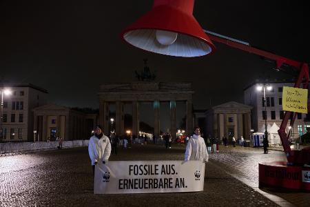 "Earth Hour" in Berlin