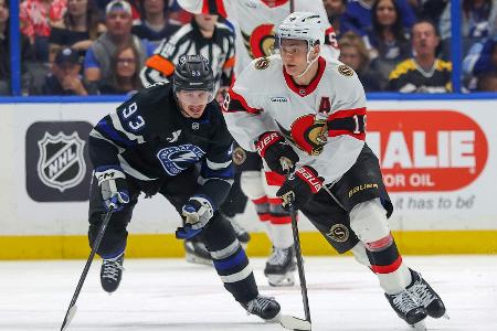 NHL: Dämpfer für Stützle