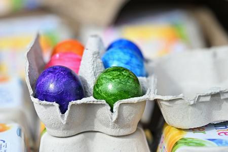 Vor Ostern sind in Deutschland die Eier knapp. (Symbolbild)