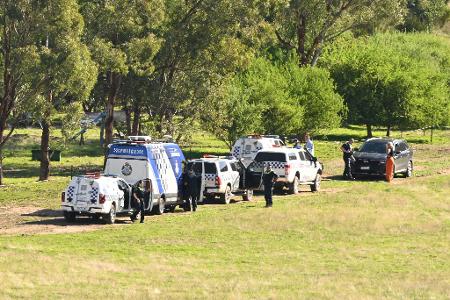 Ein mutmaßlicher Polizistenmörder ist in Australien geschnappt worden. 