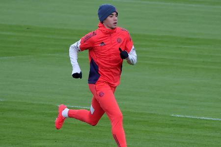 Musiala absolviert Teile des Mannschaftstrainings