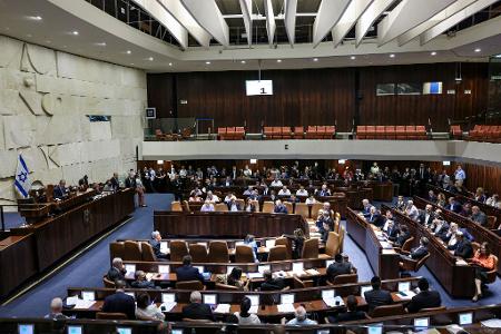 Sitzung im israelischen Parlament in Jerusalem. (Archivbild)