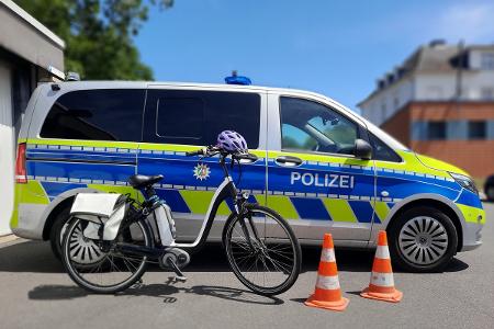 Pedelec-Training Polizei