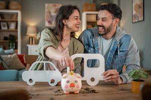 Sparen, Camping, Symbolbild