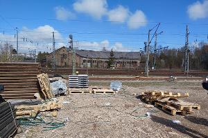 Aufnahme vom Tatort in Leinefelde