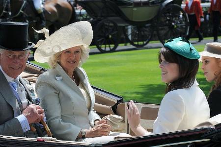 König Charles lädt Beatrice und Eugenie zu Royal Ascot ein
