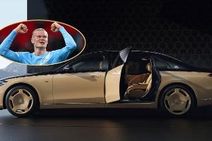 Mercedes-Maybach S-Klasse Abloh und Erling Haaland