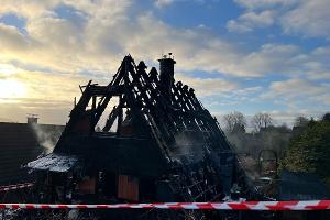 Das ausgebrannte Ferienhaus